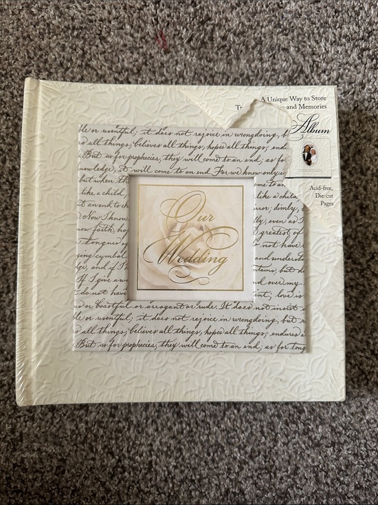 Other - Our Wedding Ivory Photo Album New